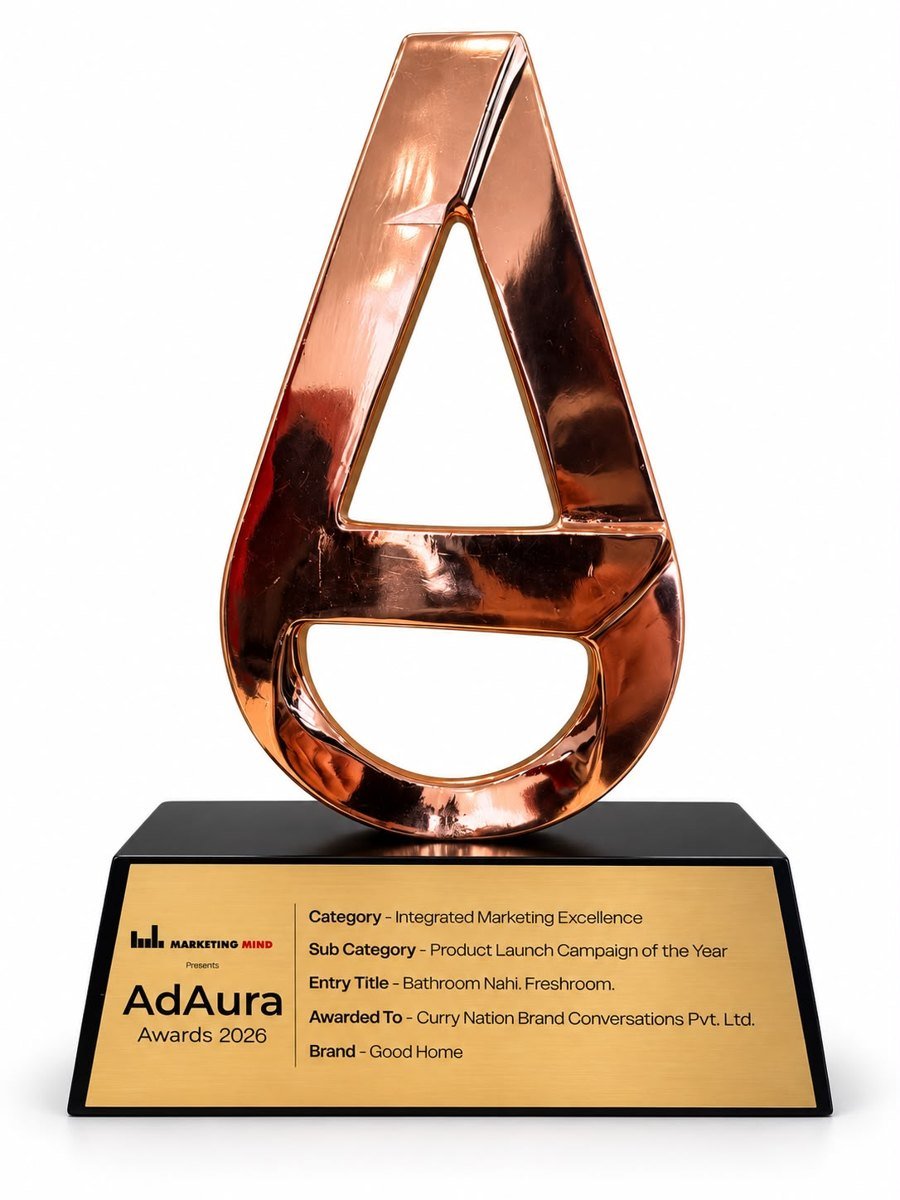 AdAura Awards 2026 trophy for Good Home